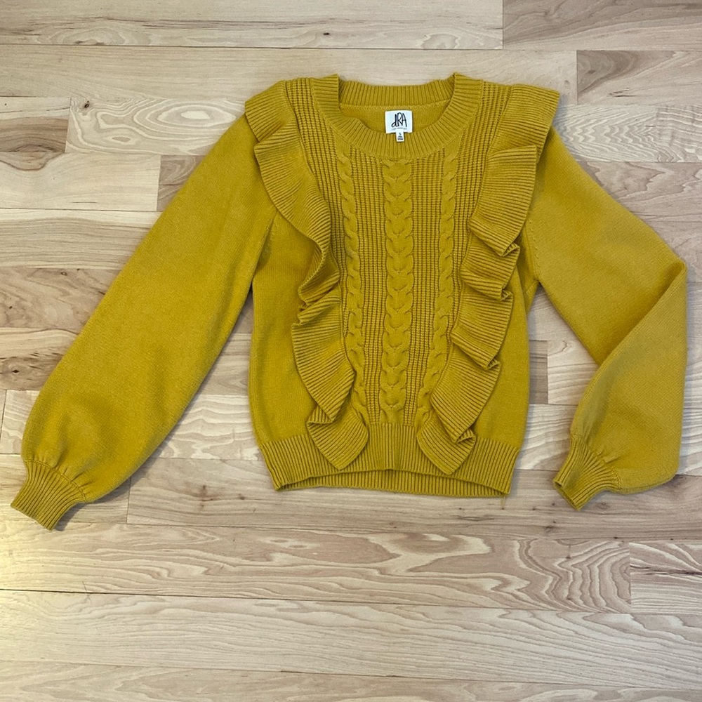 Ruffle sweater
